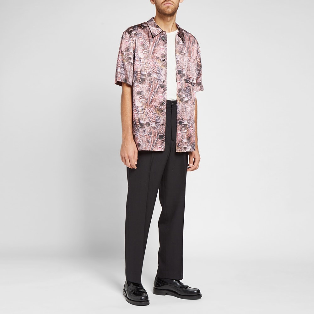 Alexander Wang Printed Short Sleeve Silk Shirt - 6