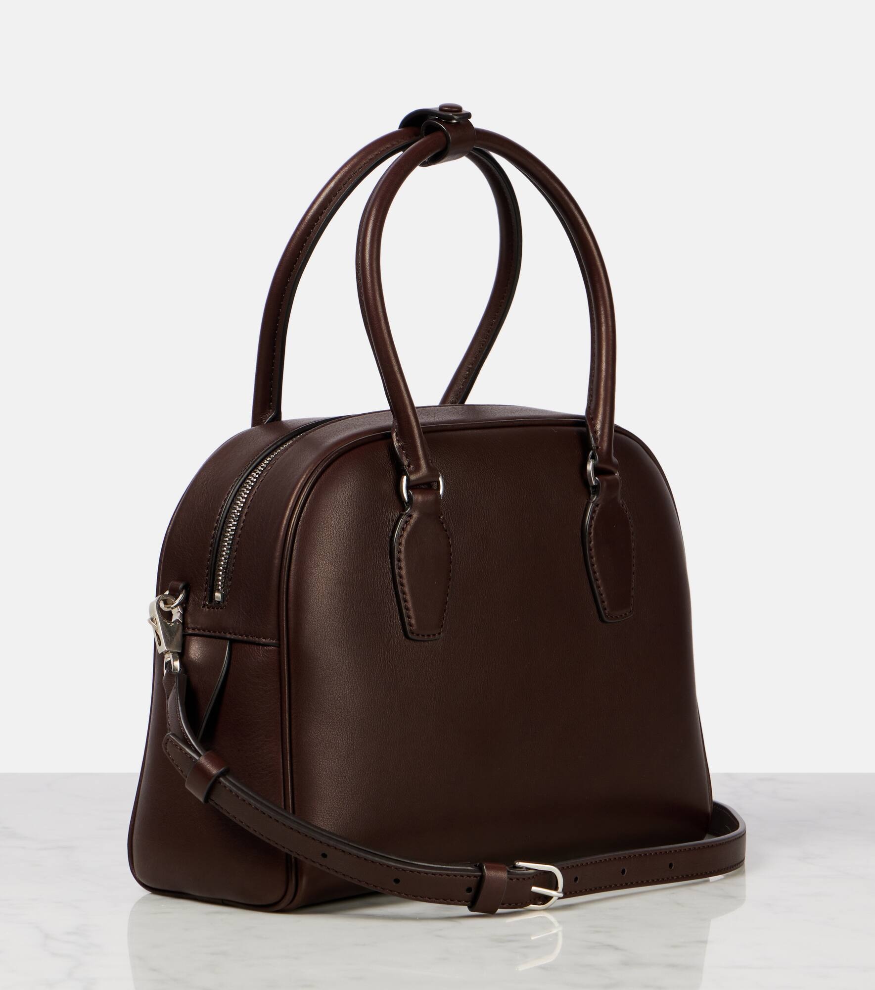 India 12.00 leather tote bag - 3