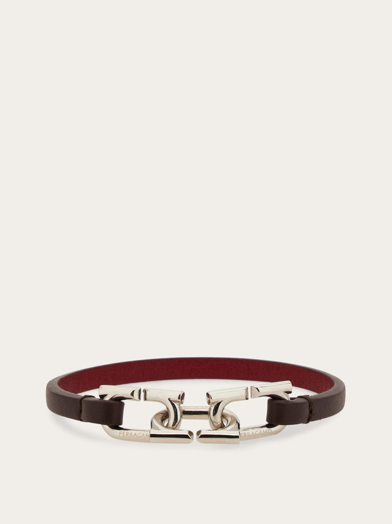 Bicolor Gancini bracelet 1