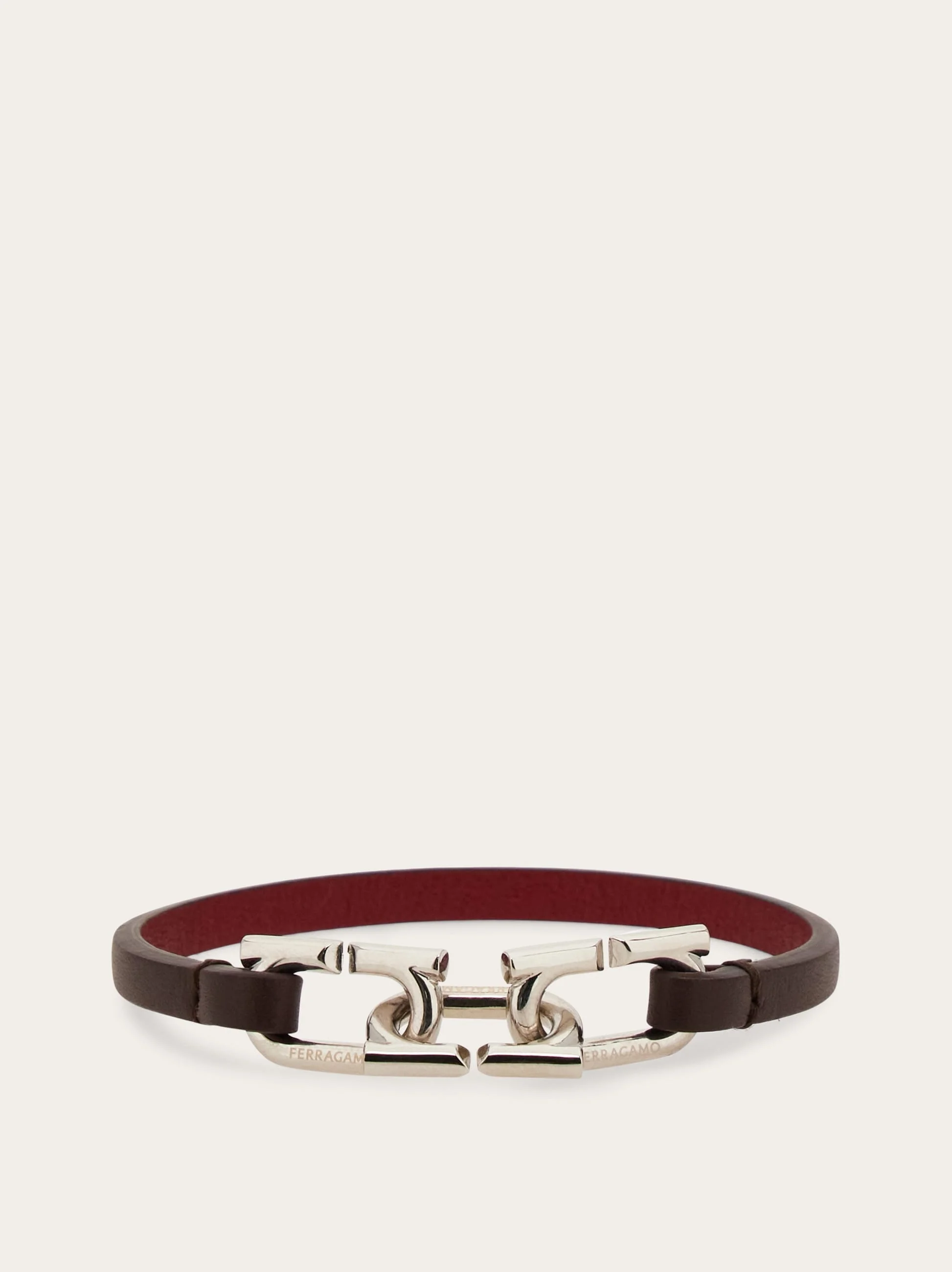 Bicolor Gancini bracelet - 1