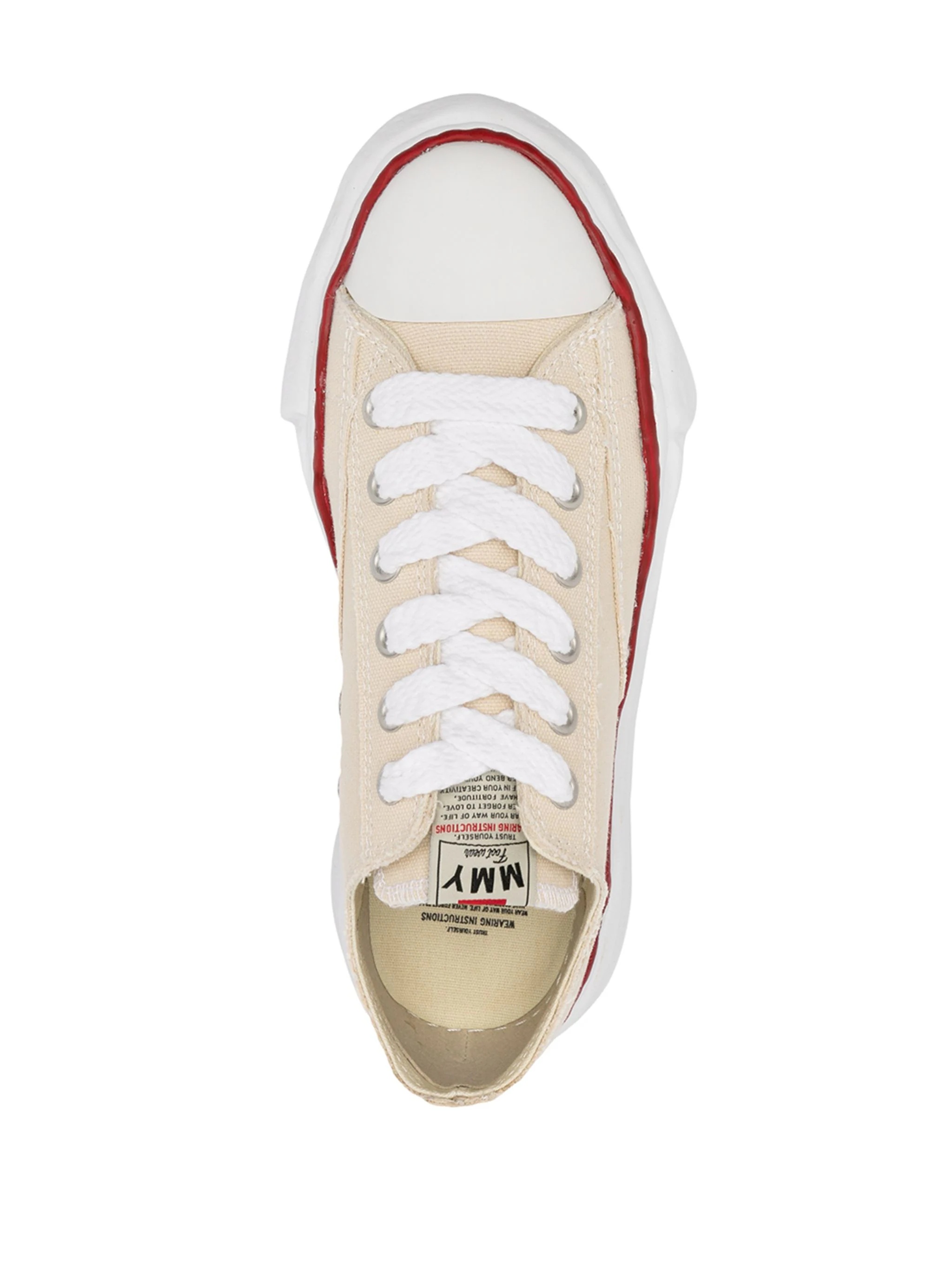 MAISON MIHARA YASUHIRO Peterson Low/Original Sole Canvas Low-Top Sneakers - 4