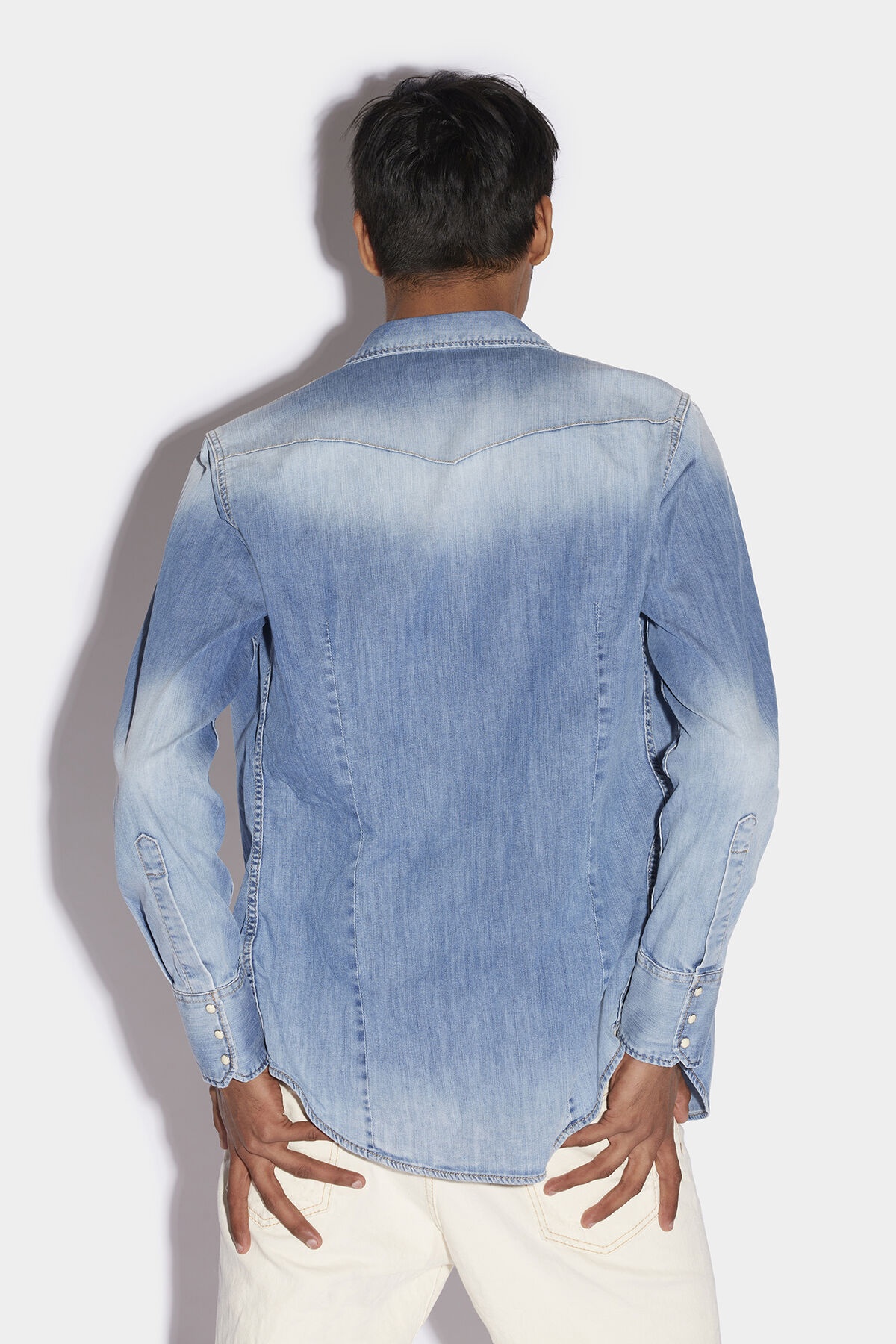 GREEN TAB COTTON WESTERN SHIRT - 2