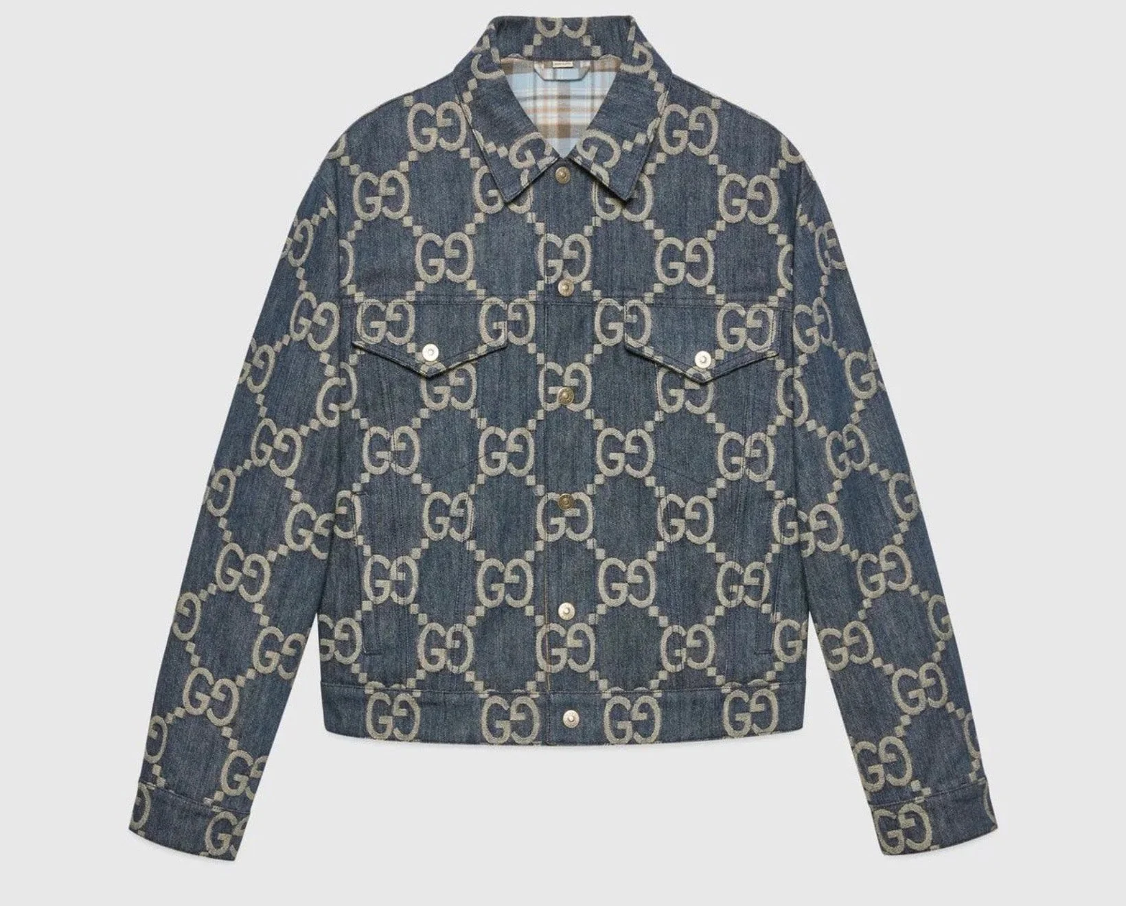 Gucci Jumbo GG Denim Jacket - 1