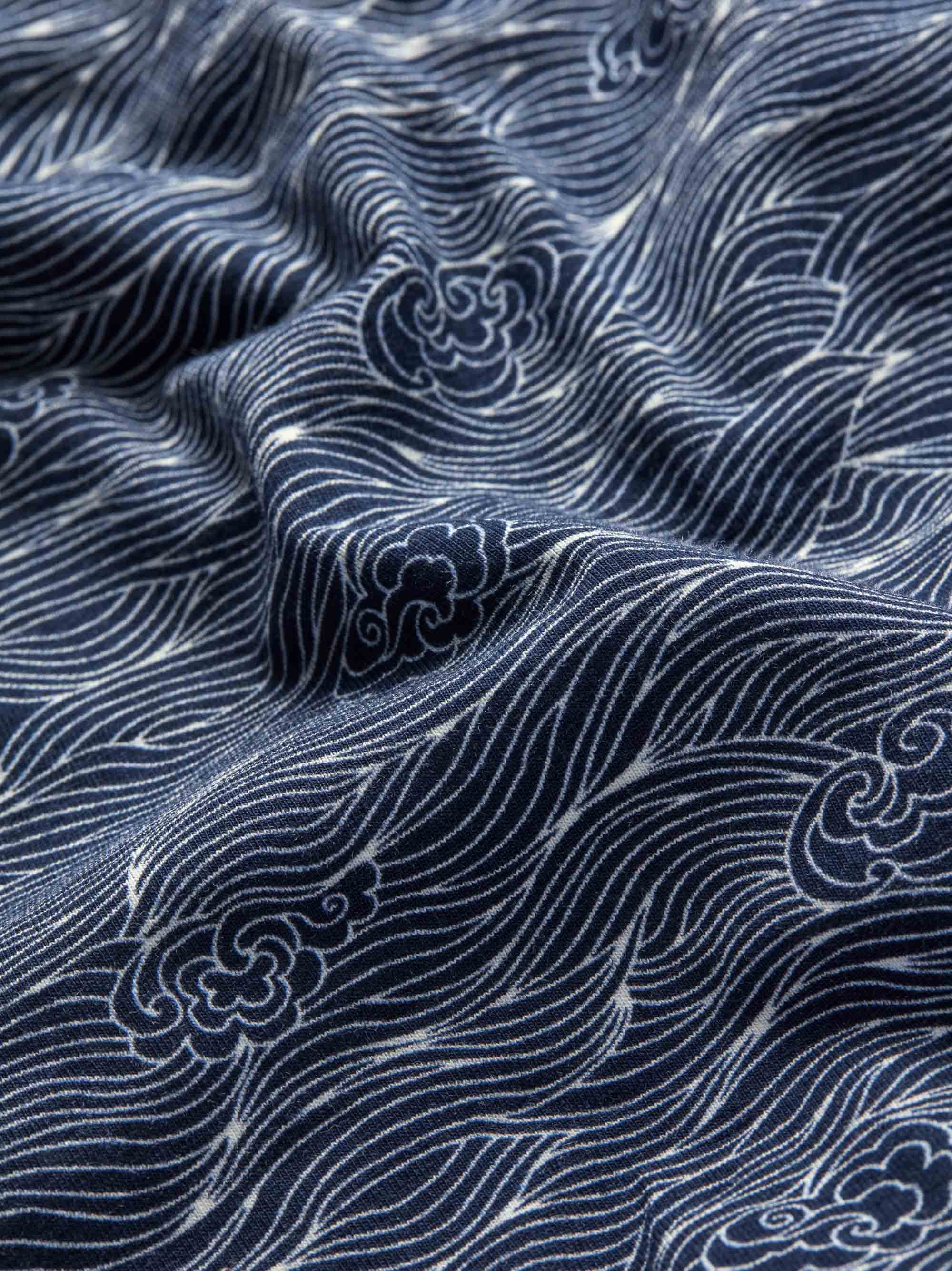 Men's Boxer Briefs Cotton Navy Blue Night Sky Print - 6