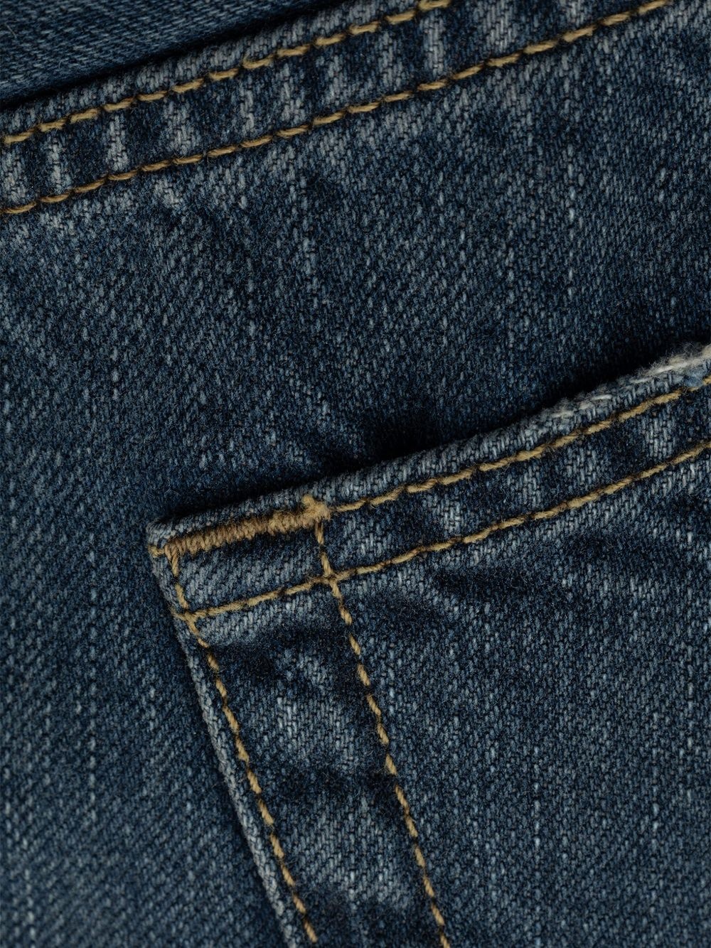 denim maxi skirt - 3