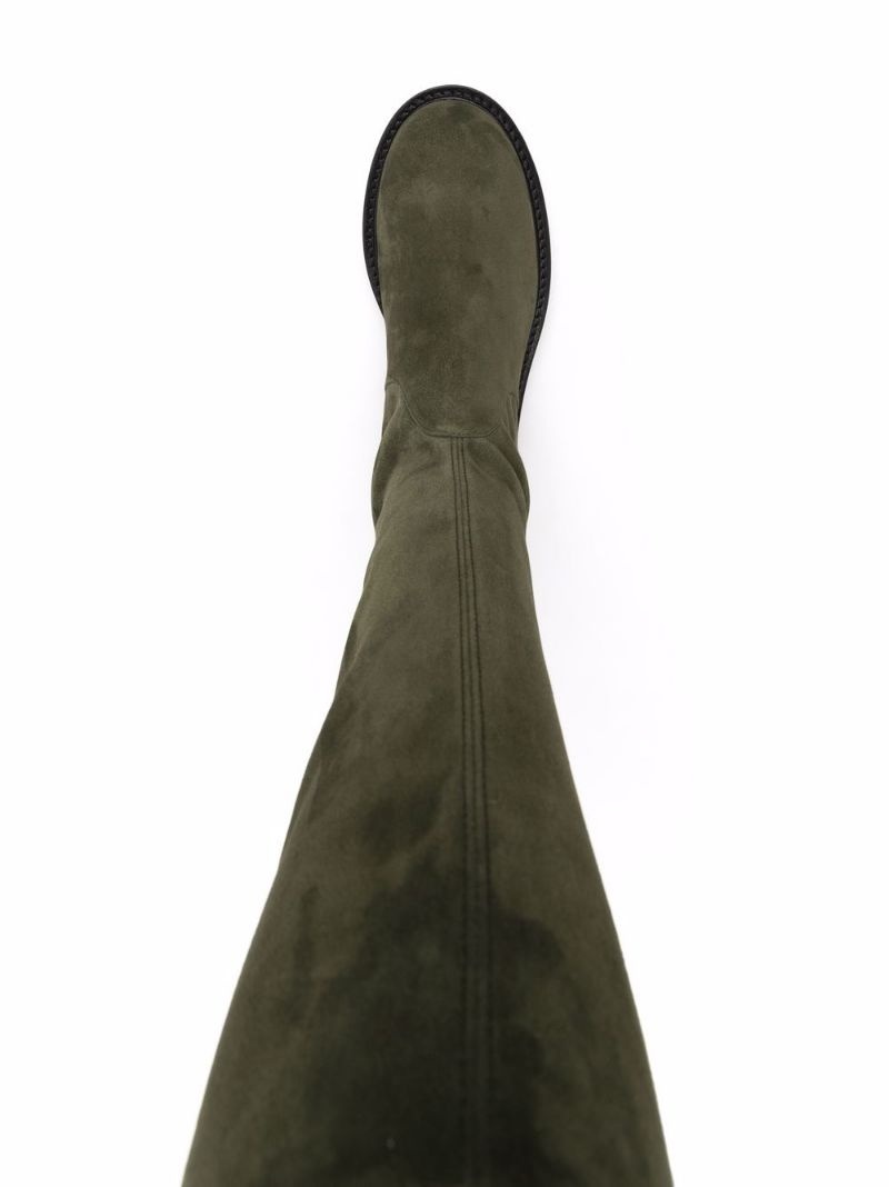 Lowland Lift thigh-high boots - 7