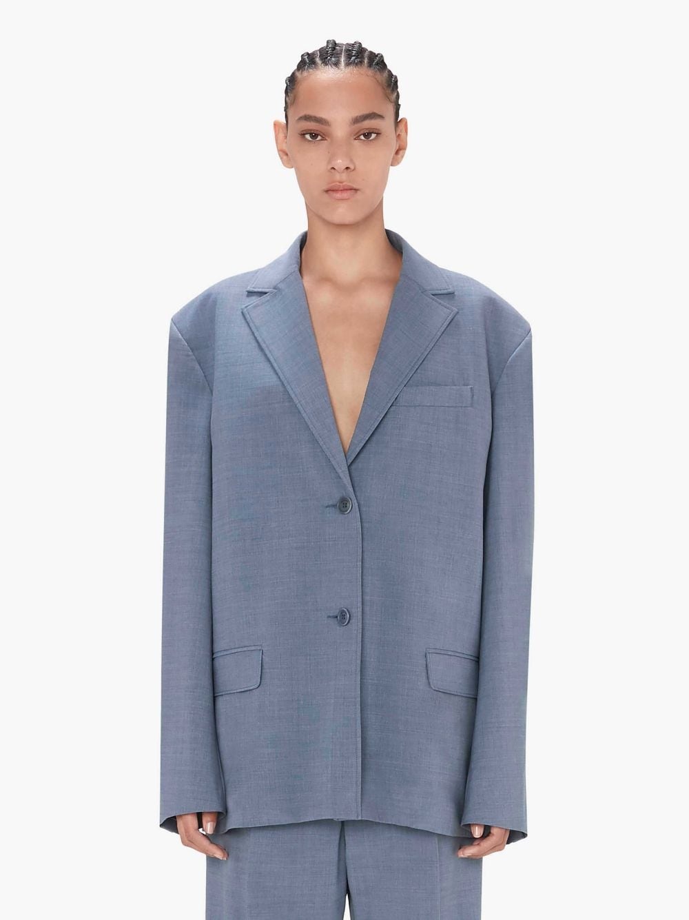 SINGLE-BREASTED TAILORED JACKET - 2