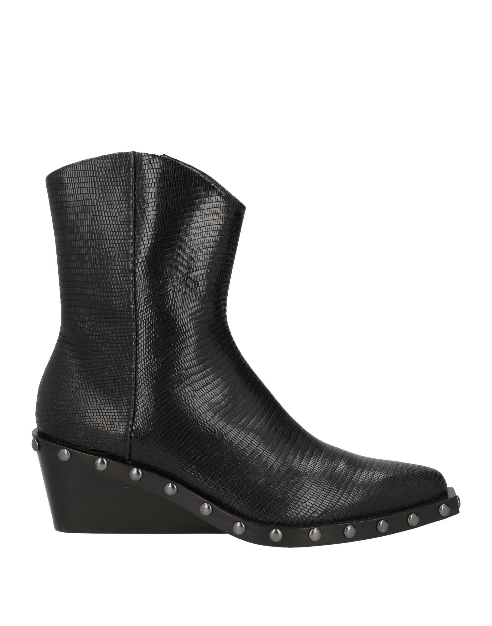 Black Women's Ankle Boot - 1