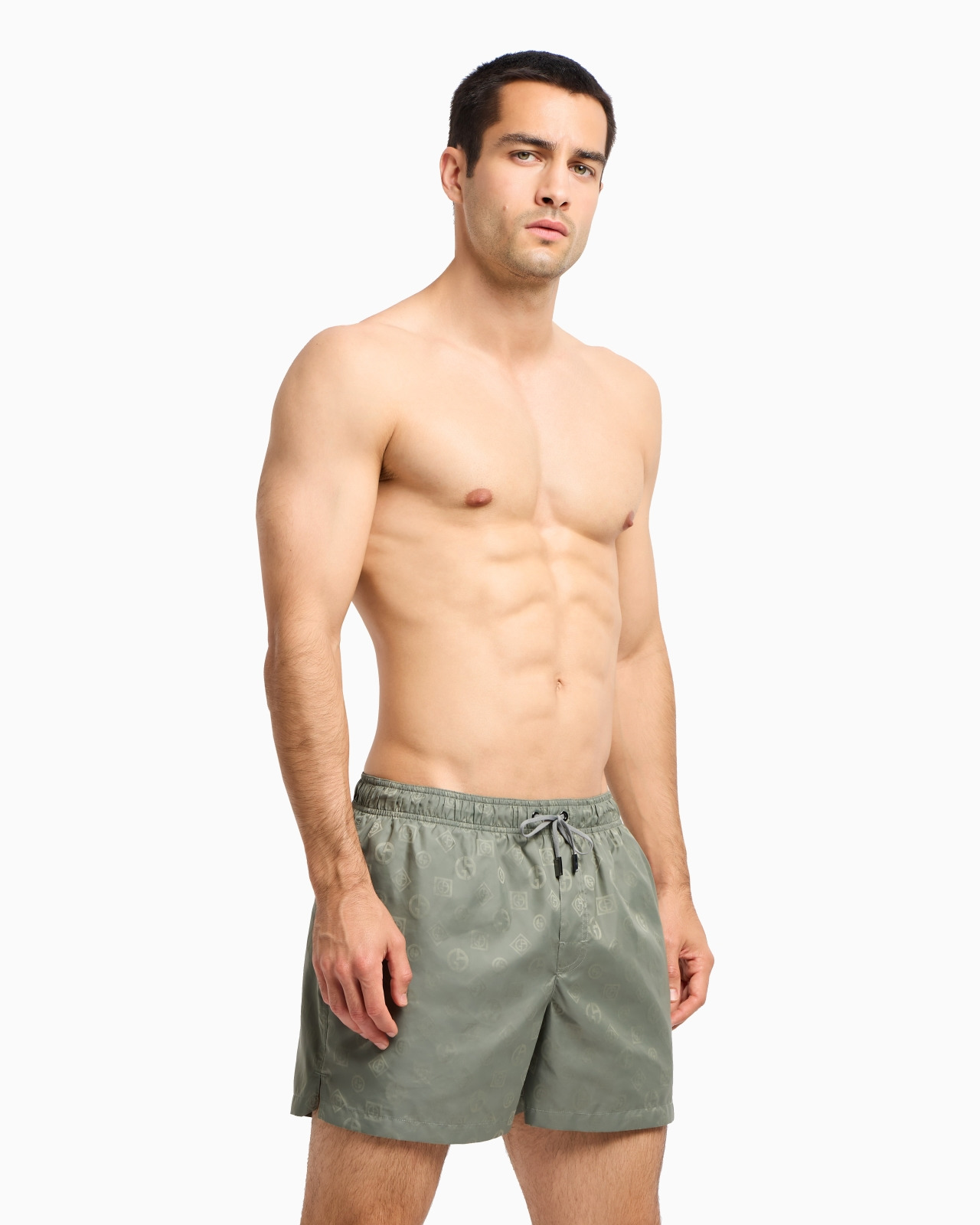 MONOGRAM SWIM TRUNKS - 2