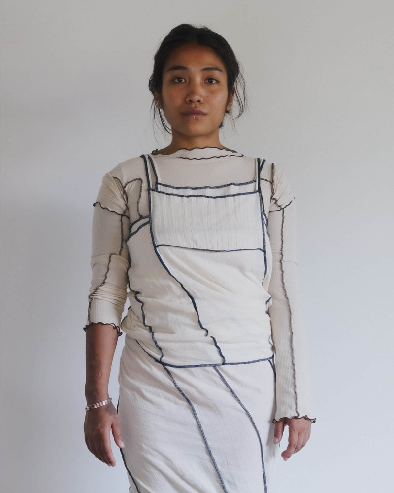 Shok Square Top - Crinkle Linen 7