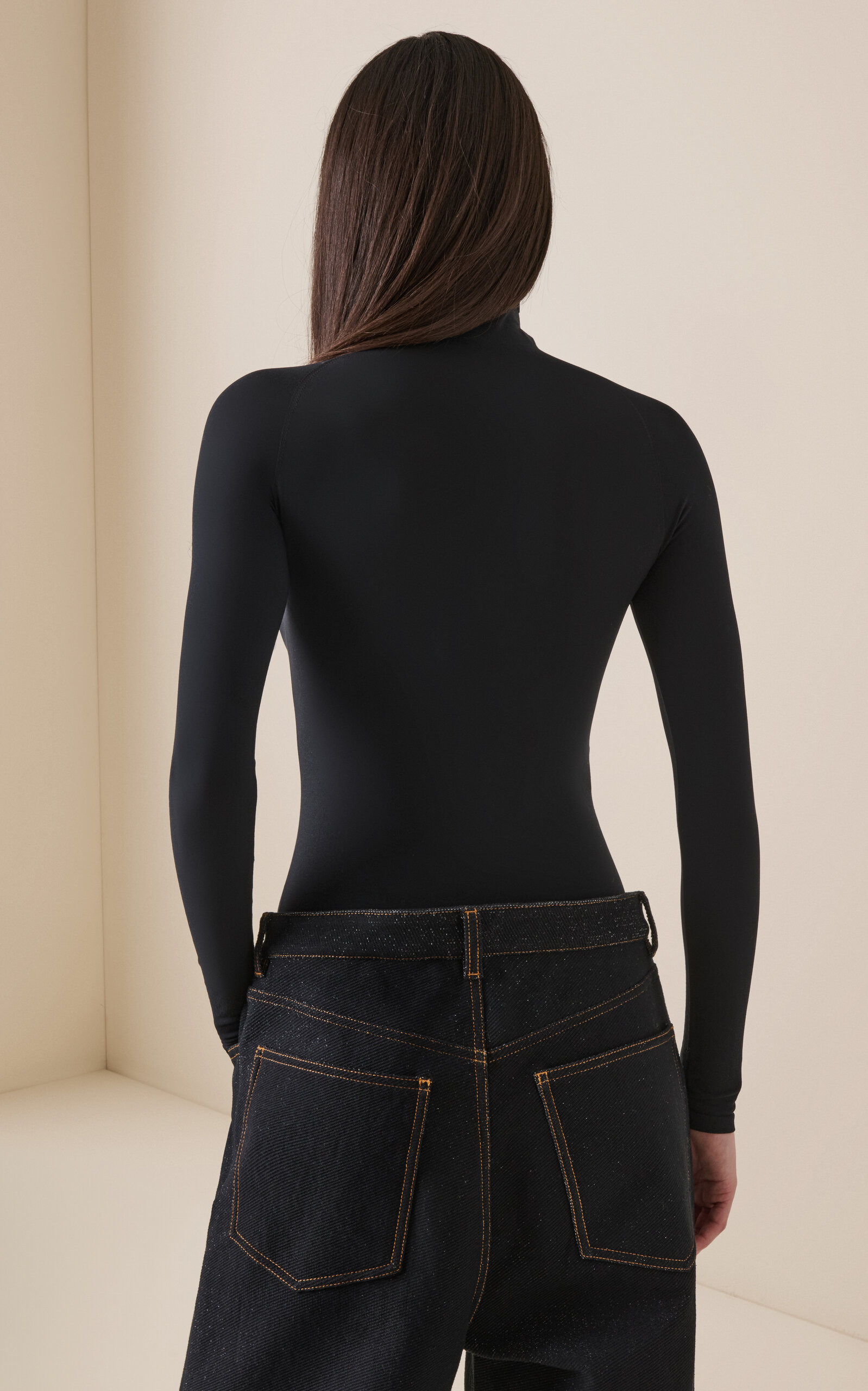 Second-Skin Jersey Bodysuit black - 4