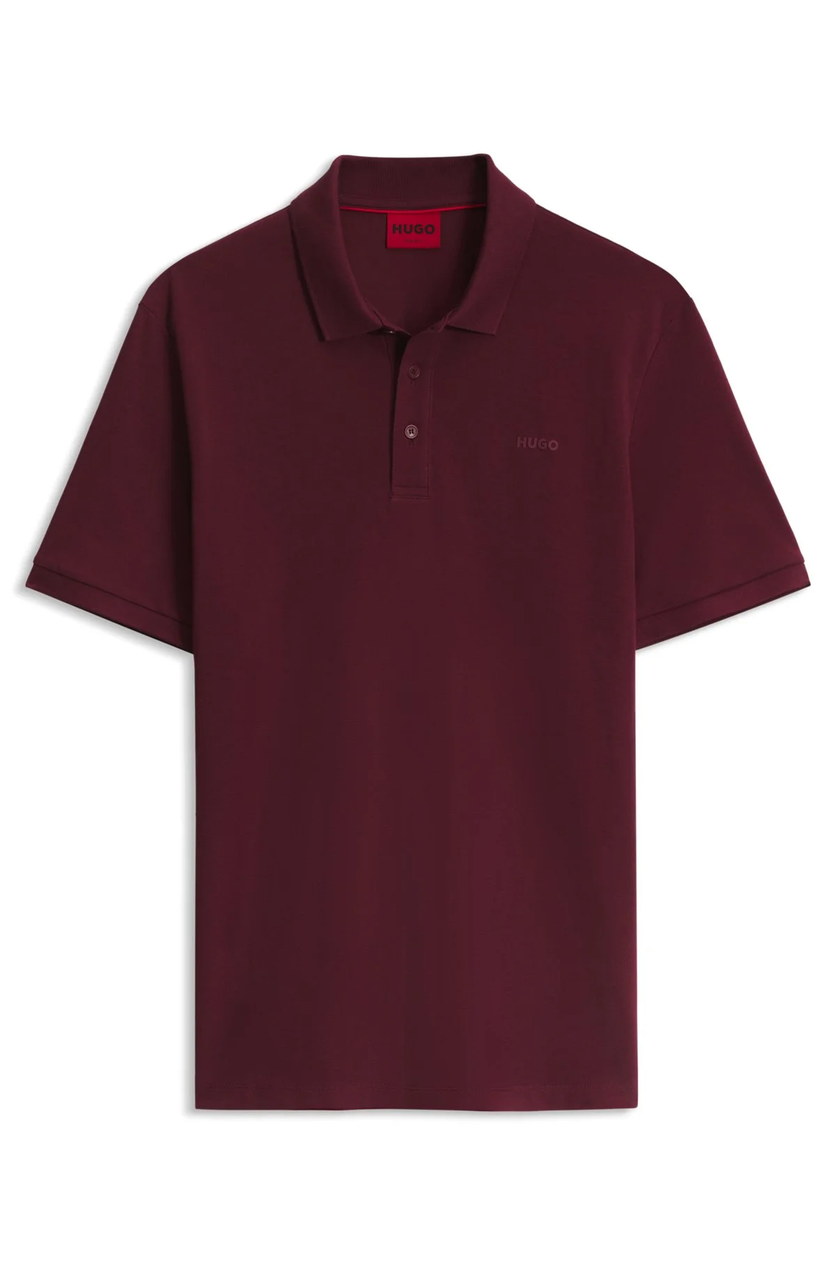 COTTON-PIQUÉ POLO SHIRT WITH LOGO PRINT - 1