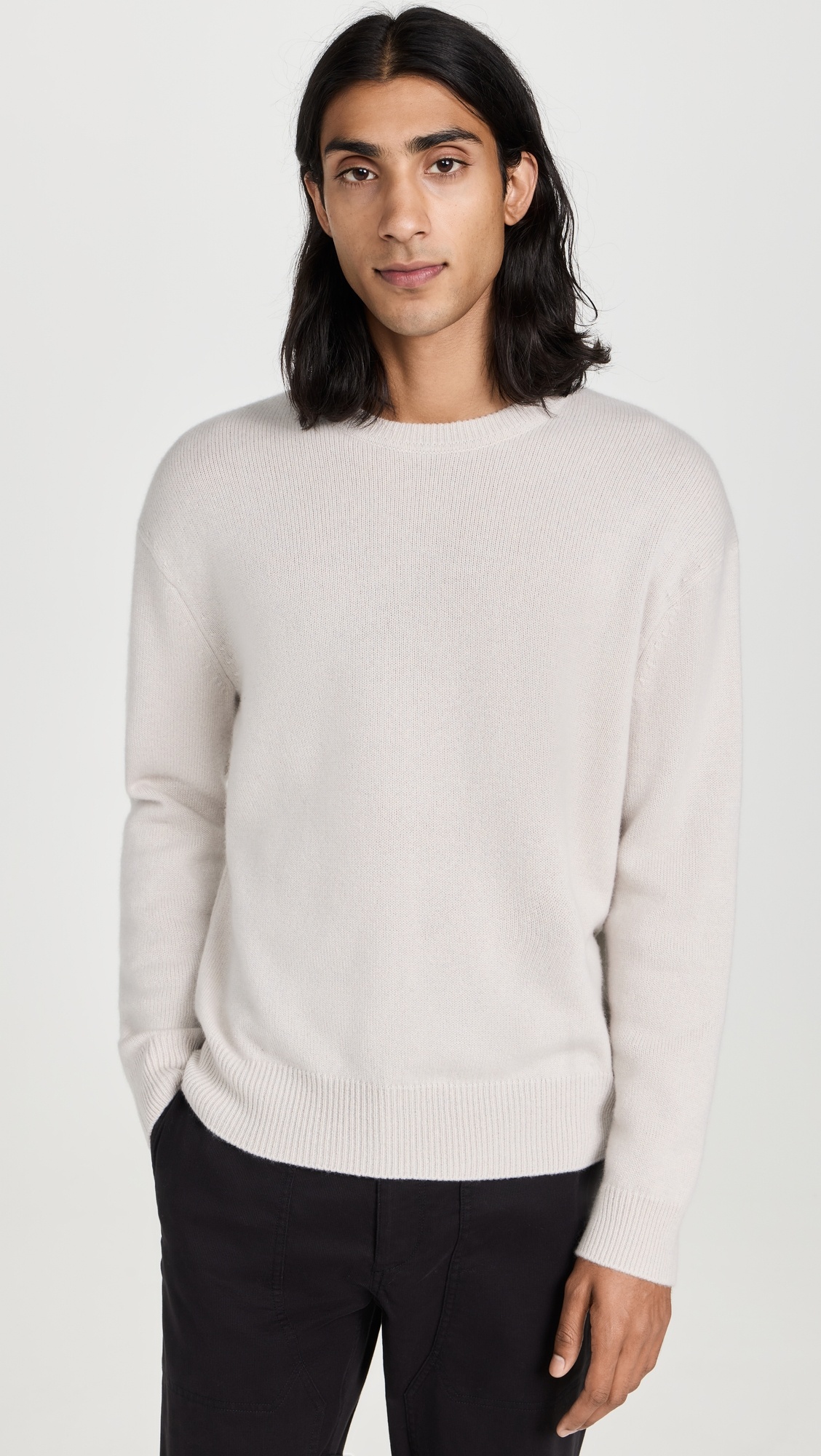 Downing Cashmere Crew Sweater - 1