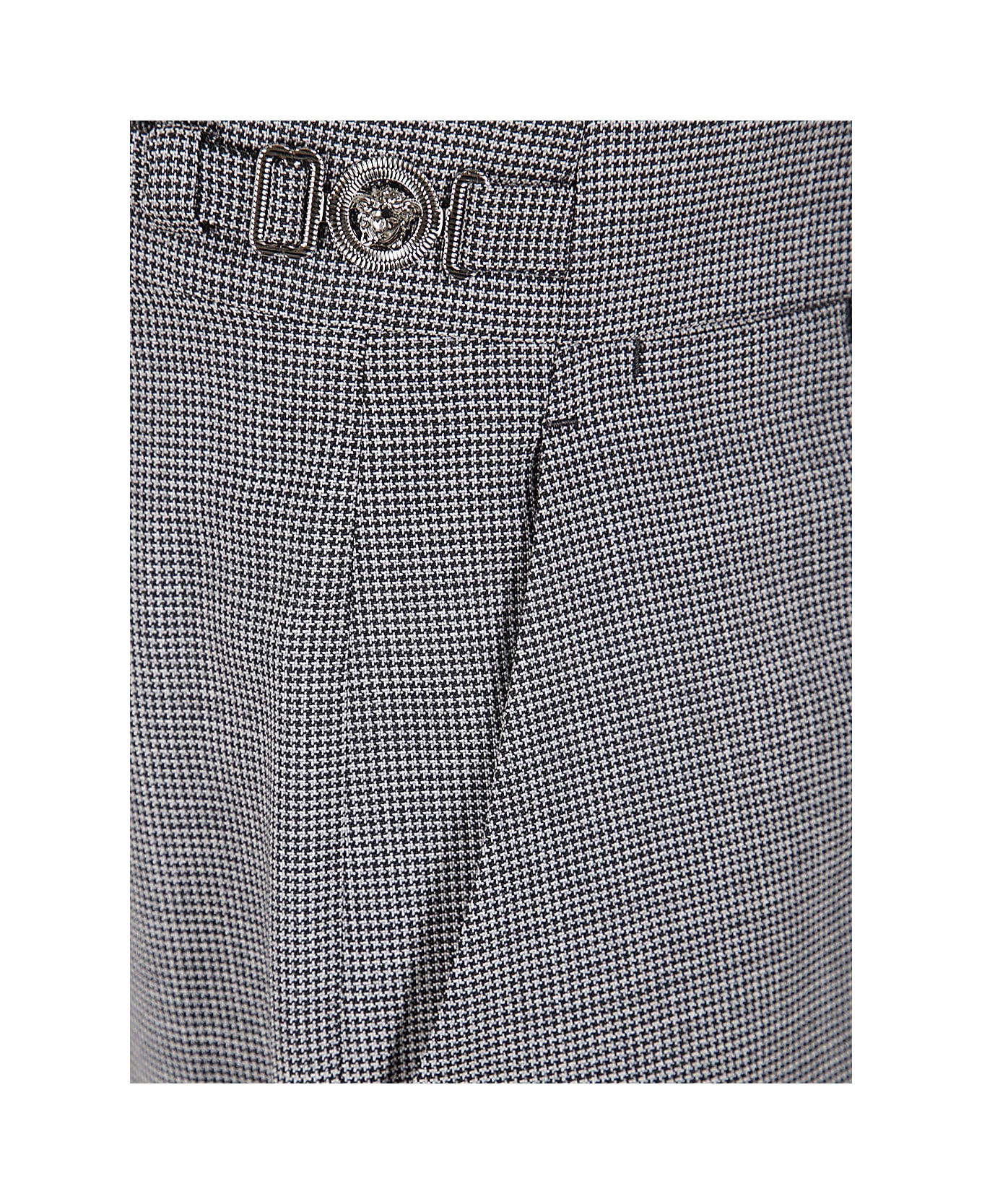 Formal Pant Micro Pattern Wool Fabric - 3