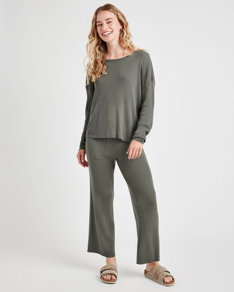 Splendid Georgie Cashblend Rib Pant outlook