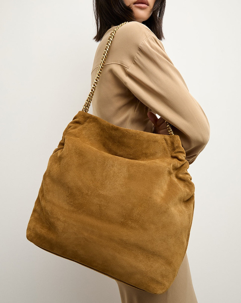 VERONICA BEARD SUEDE VERONICA BEARD SLOUCH SHOULDER BAG outlook