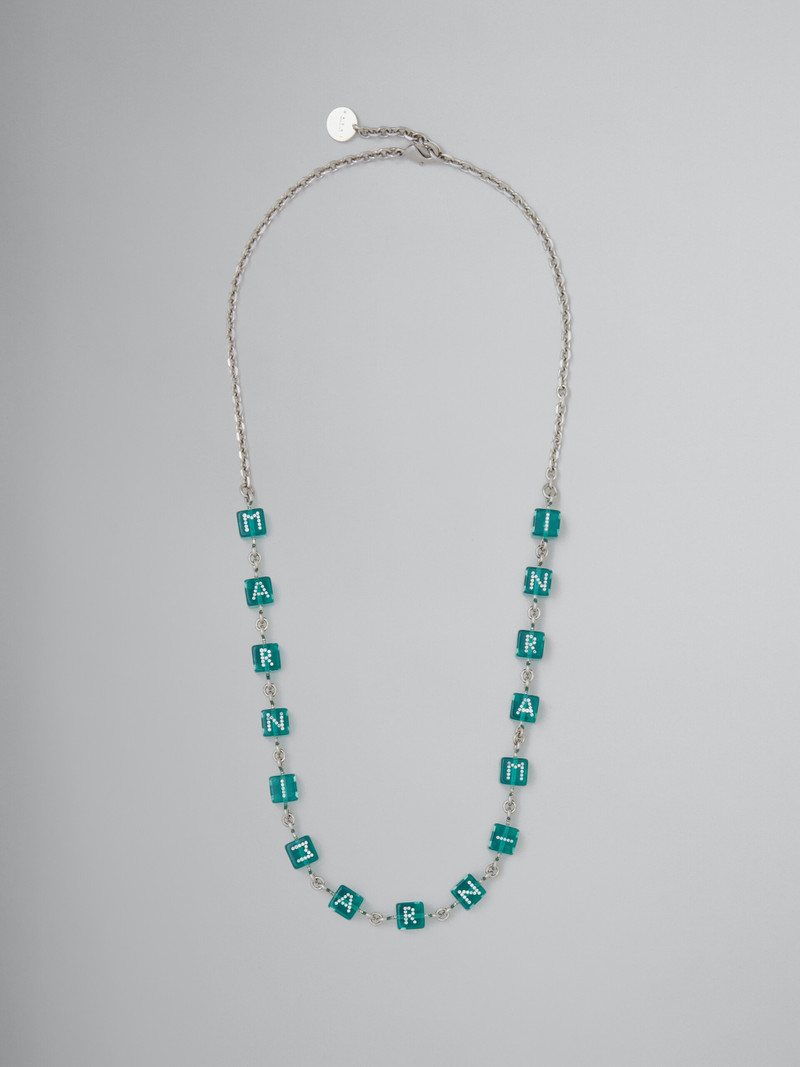 DICE CHARM NECKLACE 1