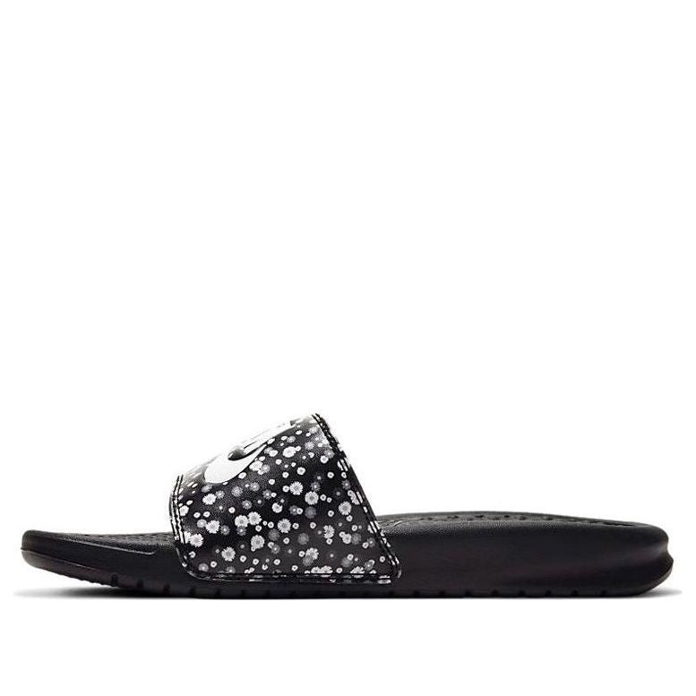 (WMNS) Nike Benassi JDI Floral Slide 'Black' 618919-035 - 1