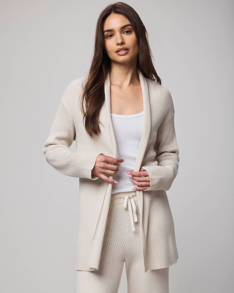 Georgie Cashblend Open Cardigan 3