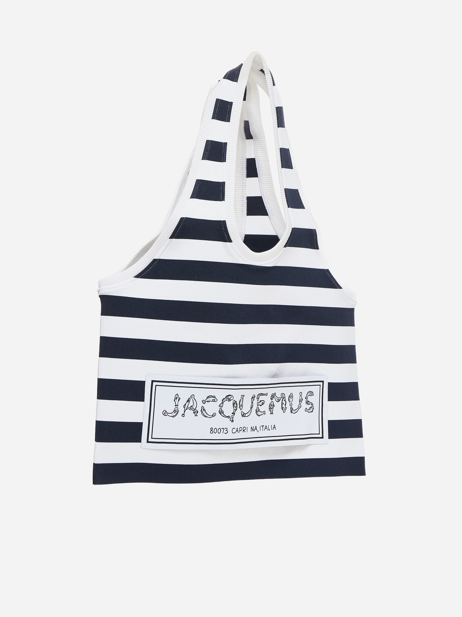 Le Tote Marcel striped knit bag - 2