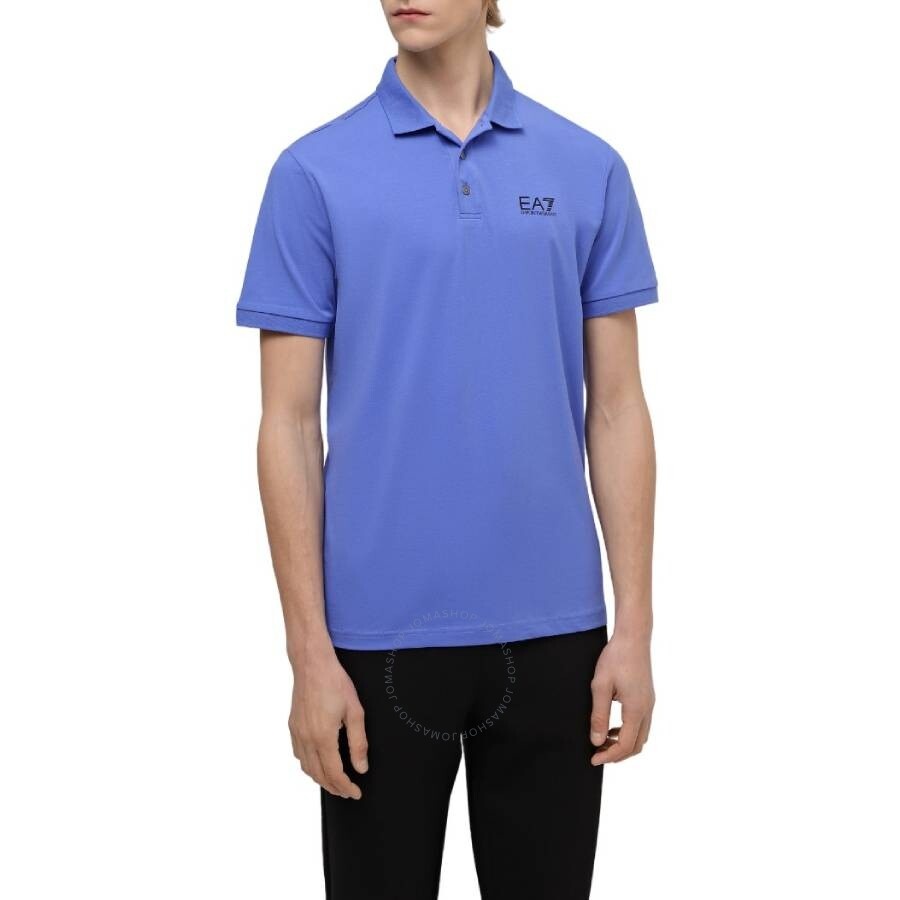 Emporio Armani EA7 Logo Print Polo Shirt - 1