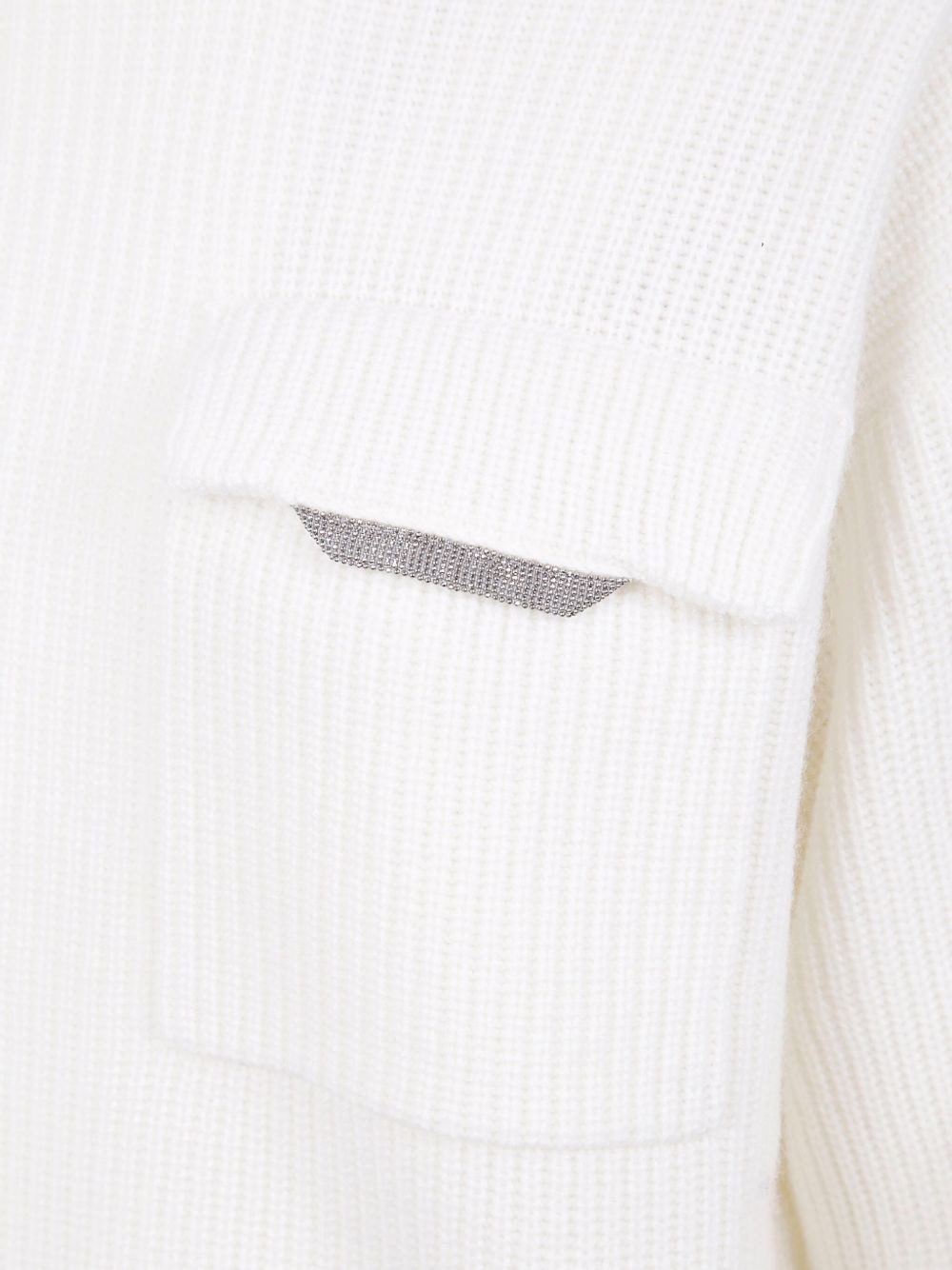 high-neck pocket sweatshirt - 3