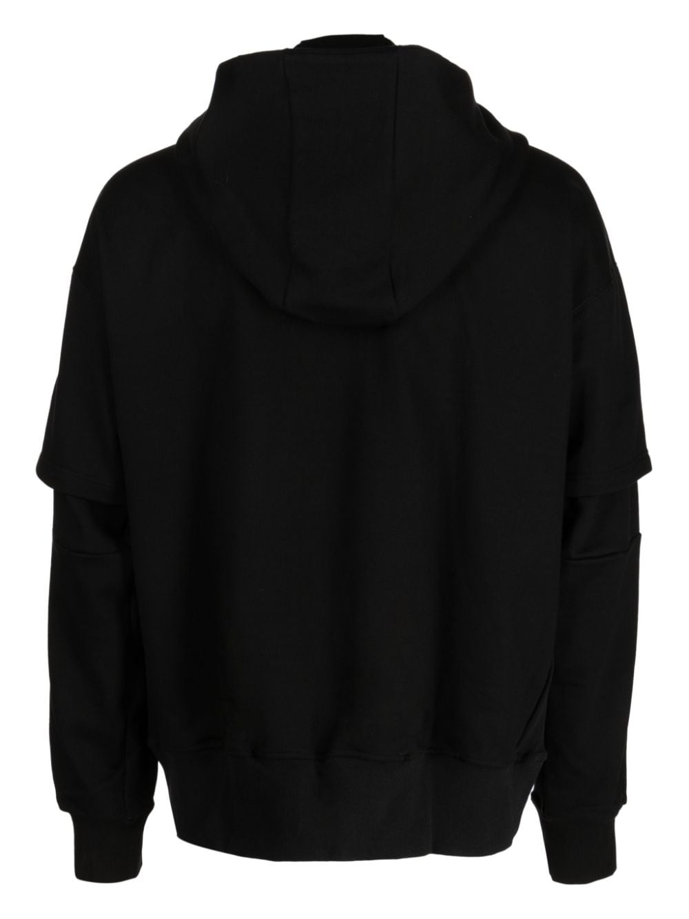 double-breasted zip-up jacket - 2