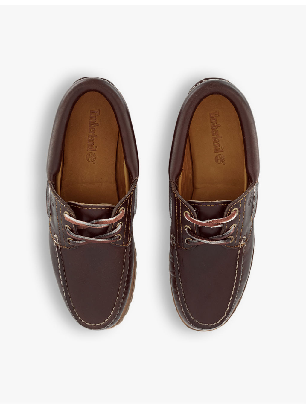Noreen three-eye leather boat shoes - 2