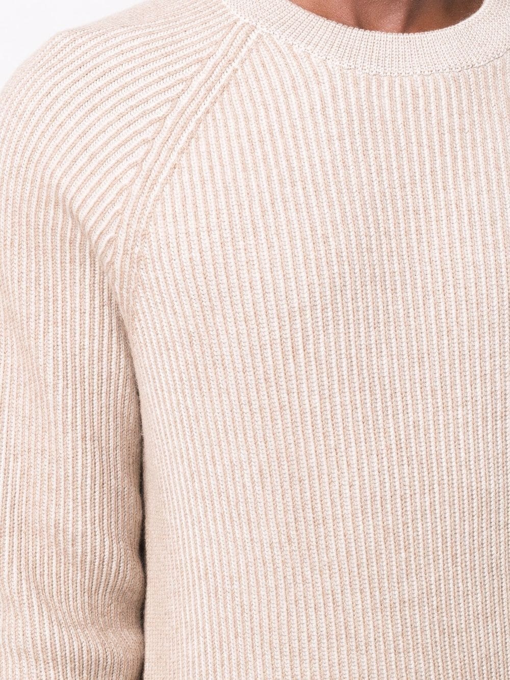 ribbed-knit cashmere jumper - 5