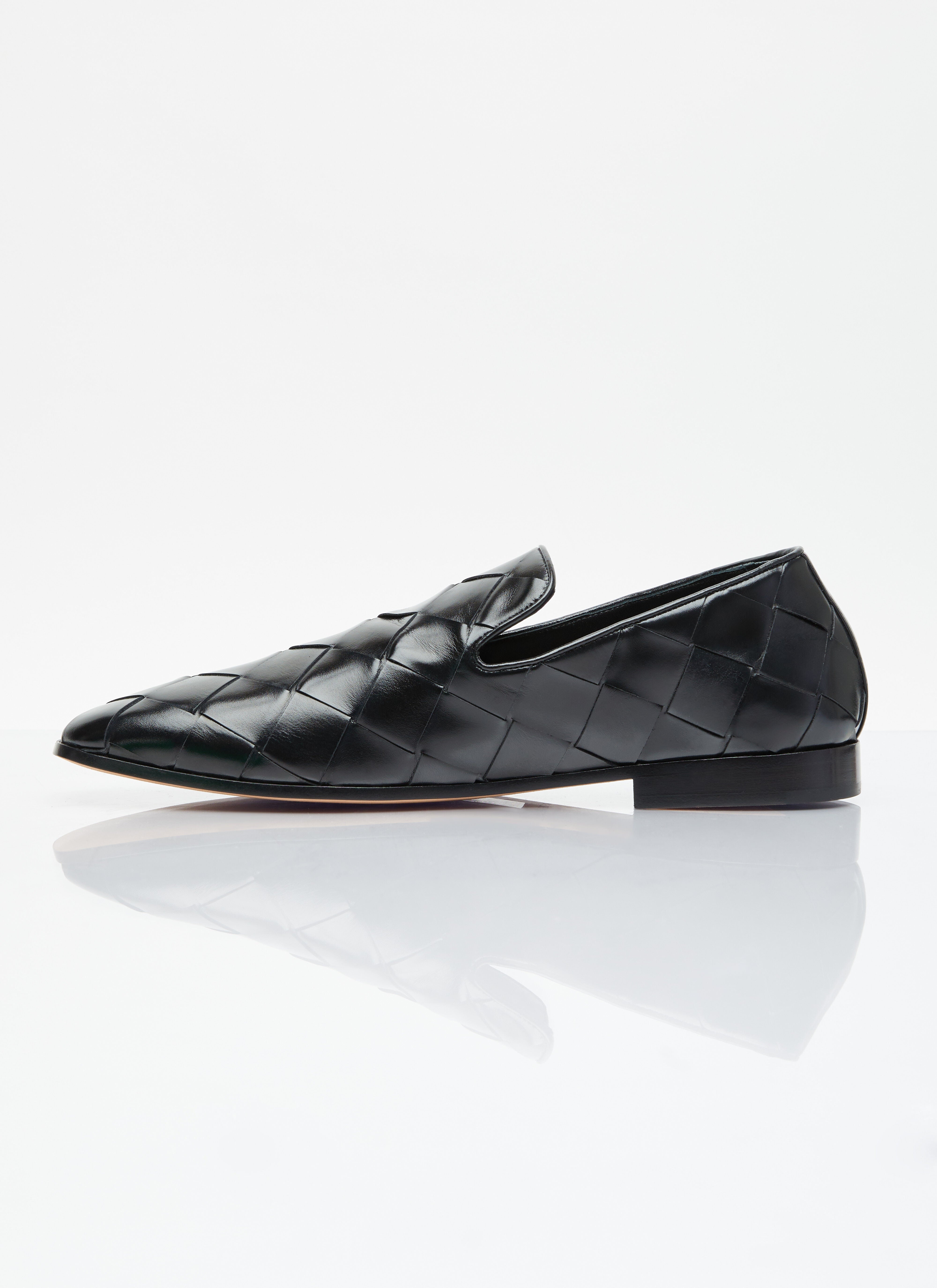 Bottega Veneta Men Intreccio Loafers - 4