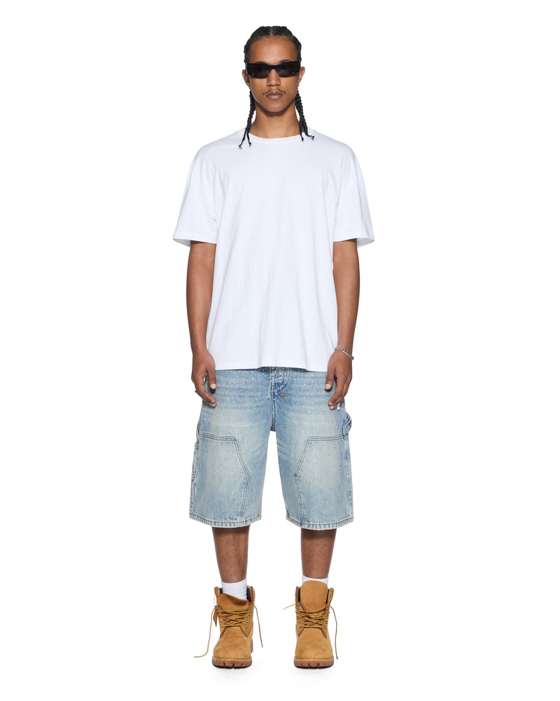 4X4 BIGGIE SS TEE TRU WHITE/BLUE - 1