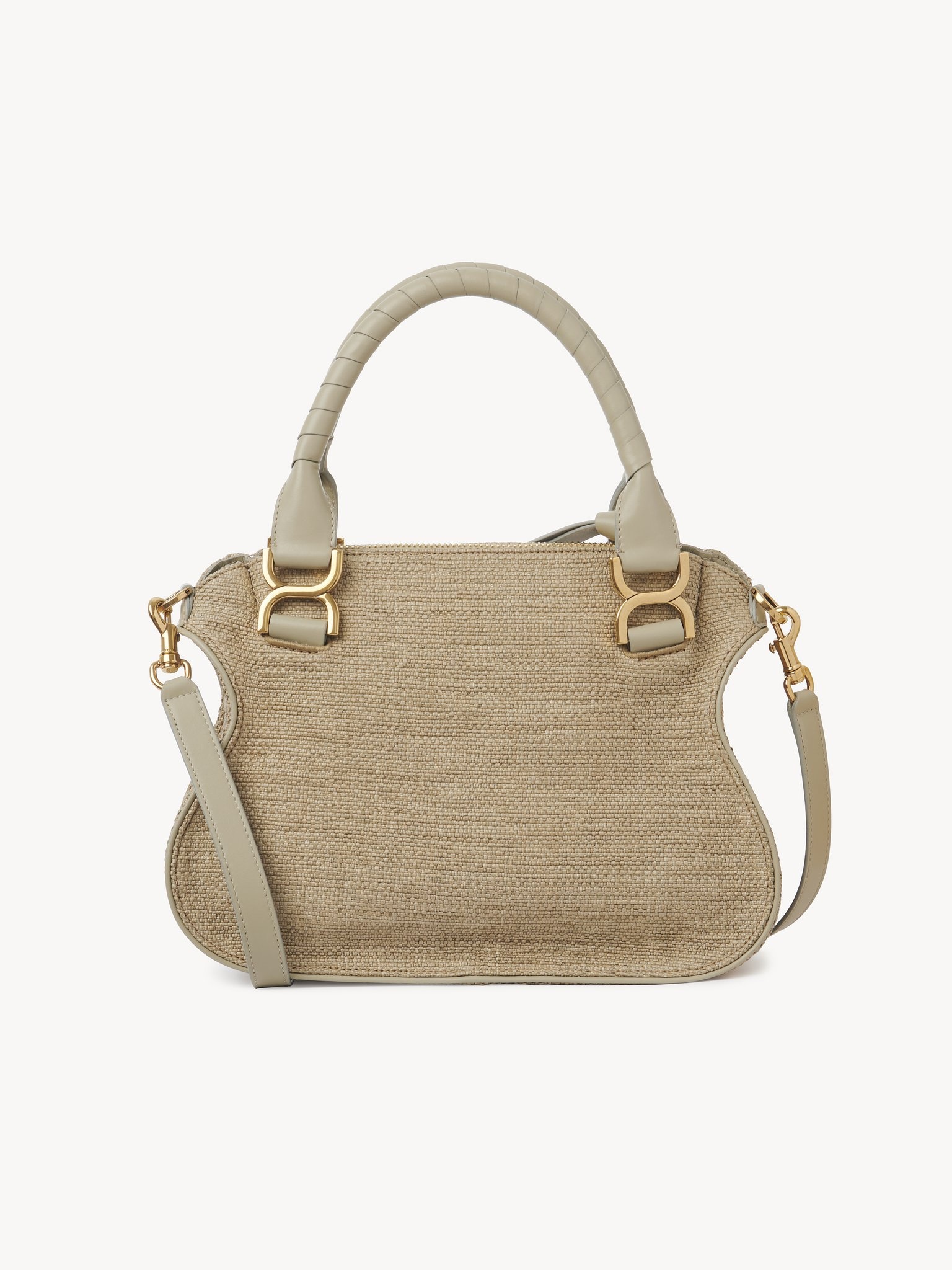 SMALL MARCIE BAG IN RAFFIA-EFFECT FIBERS - 4