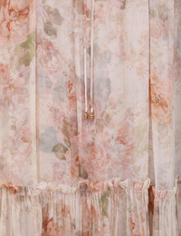 Zimmermann ILLUSTRATION FLUTTER DRESS | REVERSIBLE