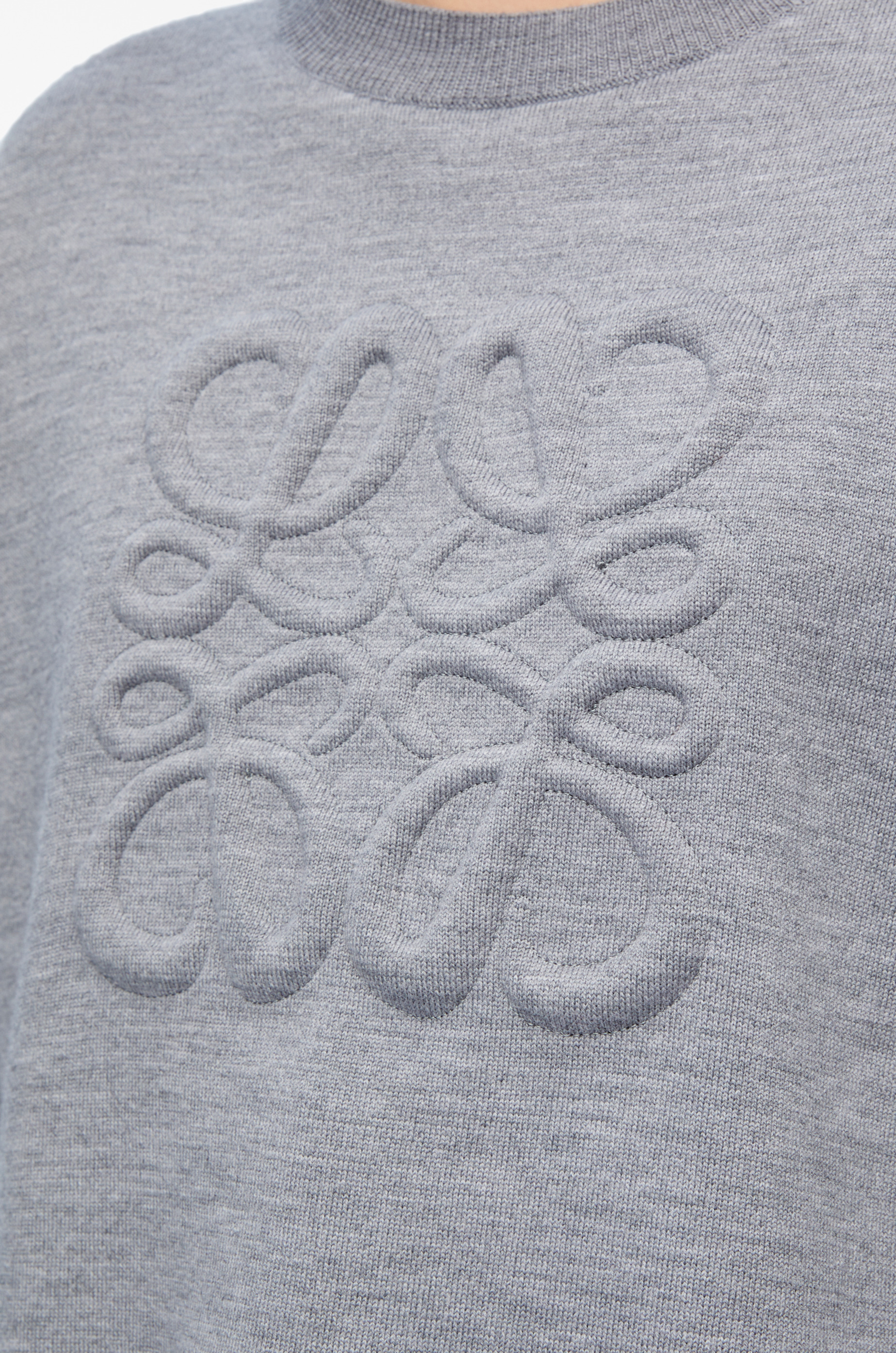 Short Anagram sweater in wool - 5