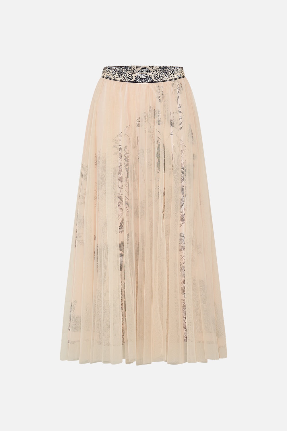 MIDI TULLE SKIRT - 1