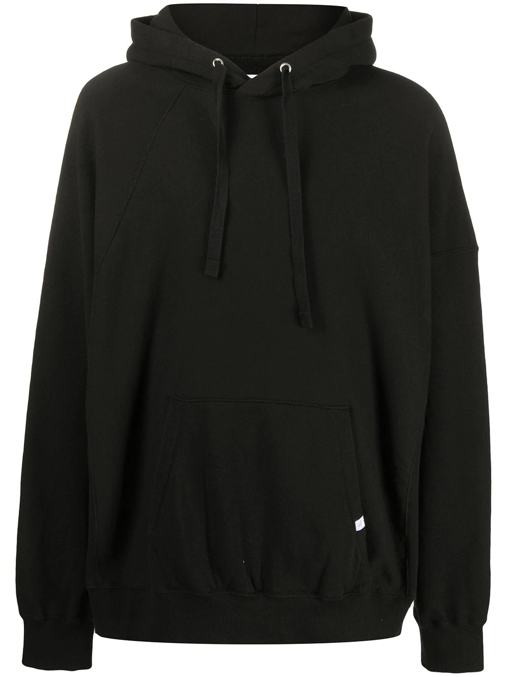 logo print hoodie - 1