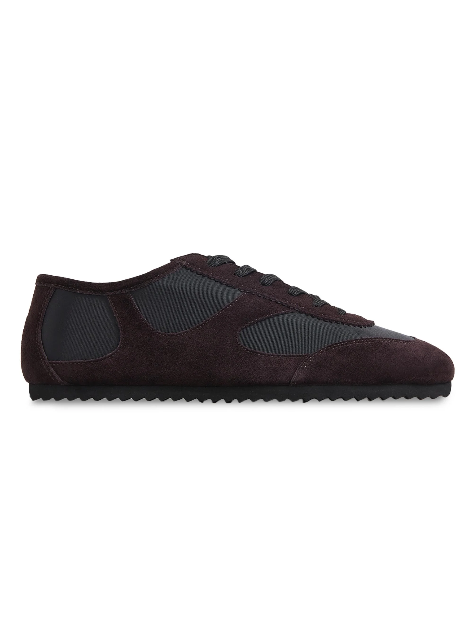 A. Emery Women's Adams Suede Low-Top Sneakers - Black Berry - 1