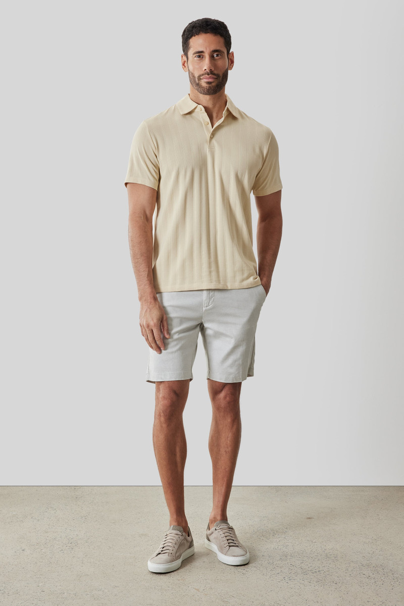 ROBERT BARAKETT Caspian Short Sleeve Polo outlook