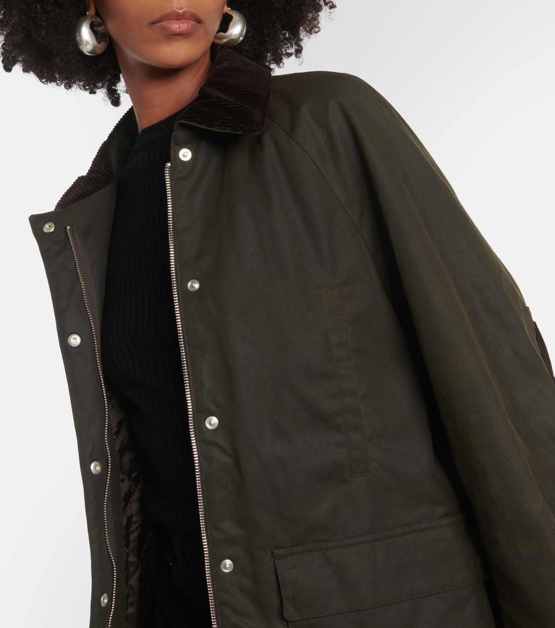 Country coated cotton jacket - 4