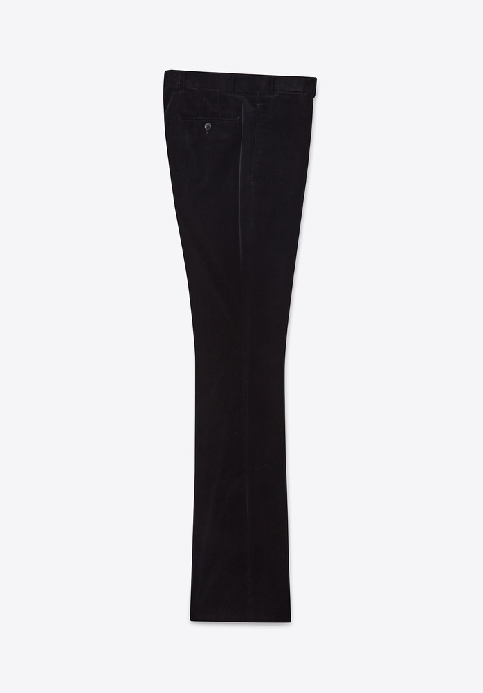 TROUSER 77 BLACK VELVET - 4