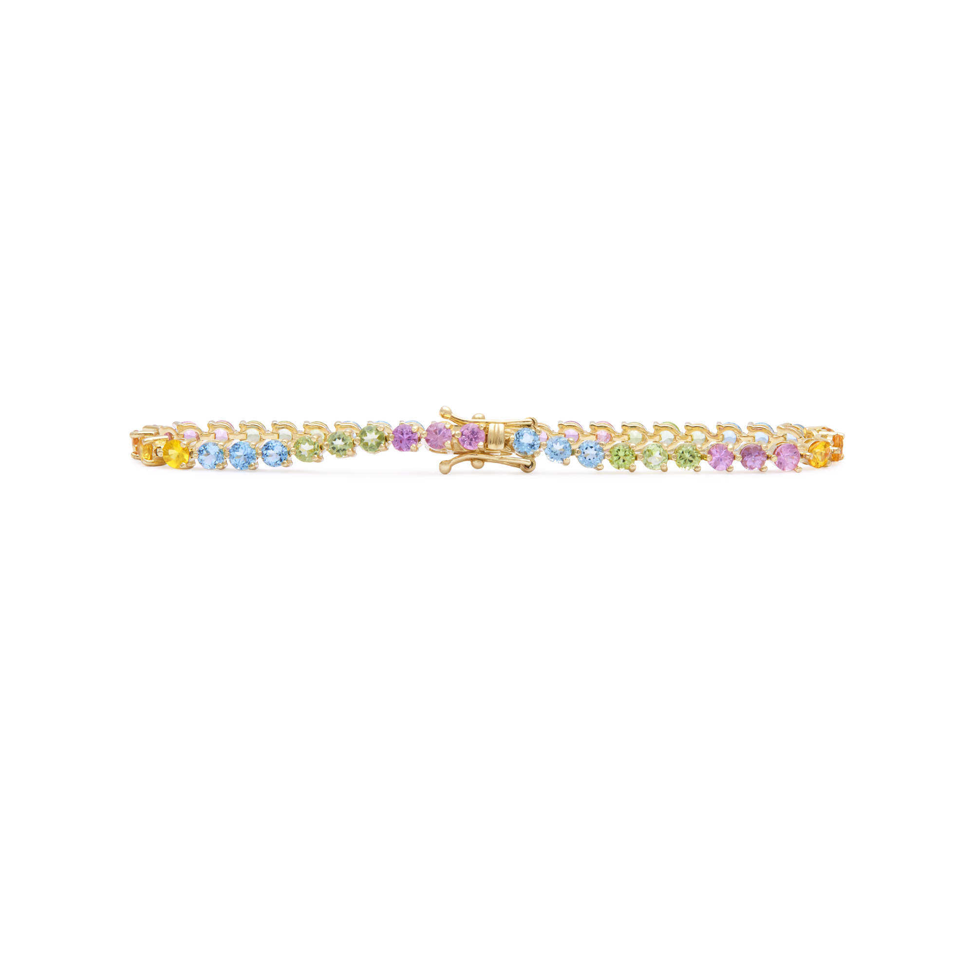 Rainbow Bright Tennis Bracelet - 3