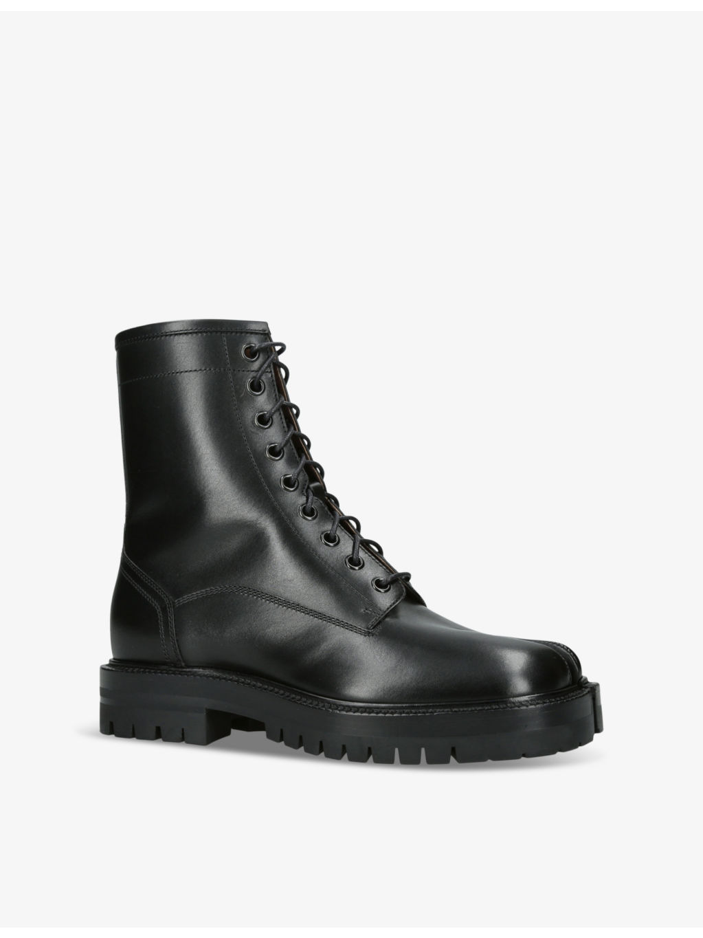 Tabi Combat leather ankle boots - 3
