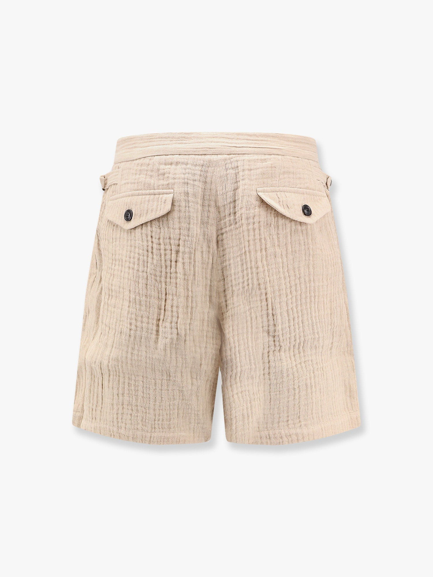 Tonywack Double Weave Linen Bermuda Shorts - 2