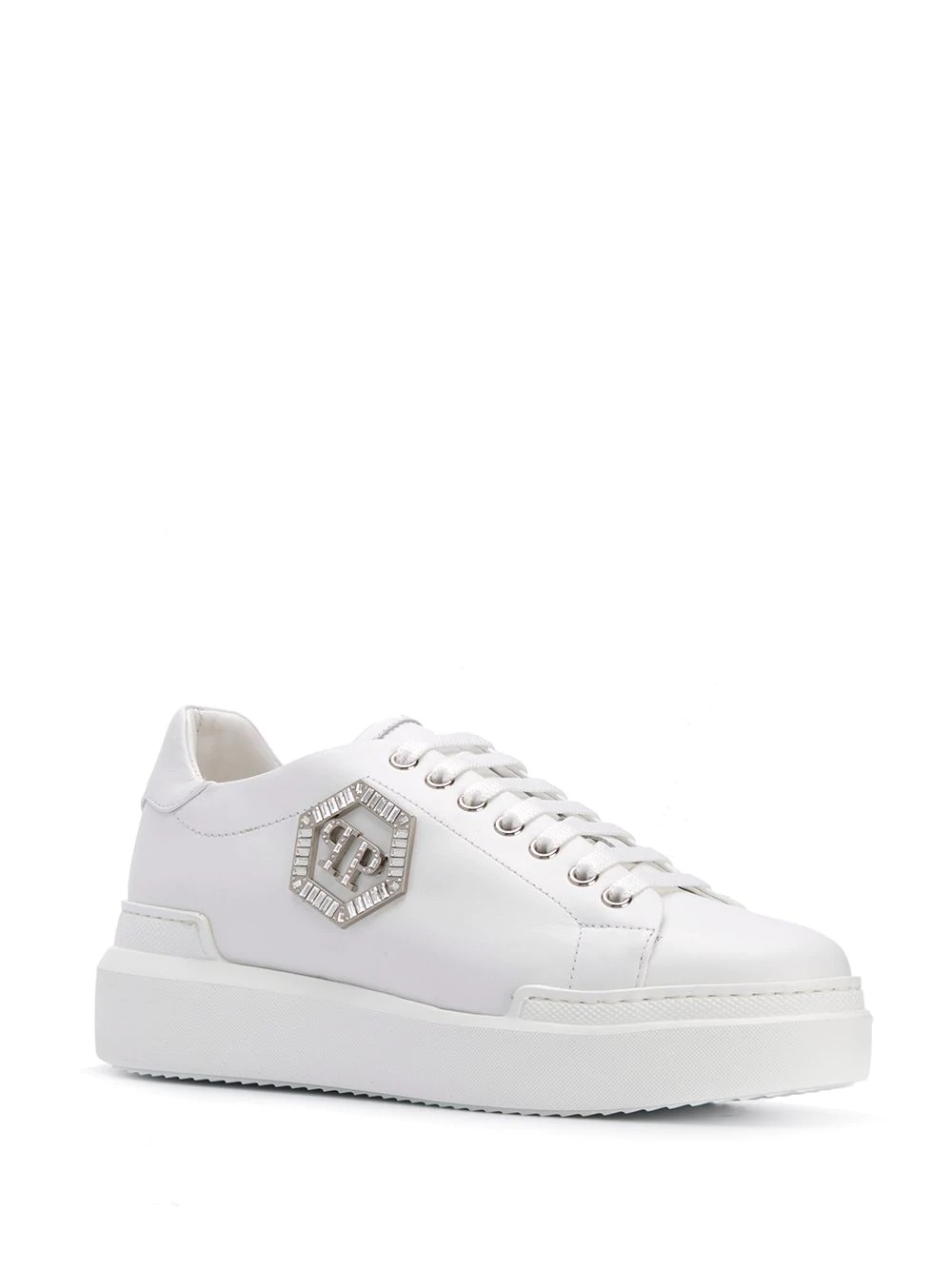 logo low-top sneakers - 2