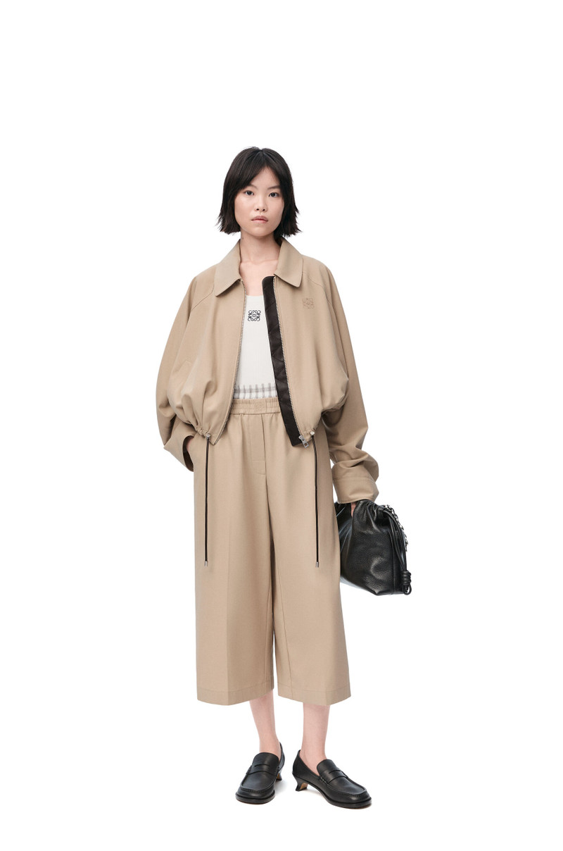 Loewe Cropped trousers in cotton outlook