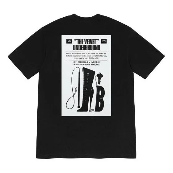 Supreme FW19 Week 4 x The Velvet Underground Tee SUP-FW19-427 - 1