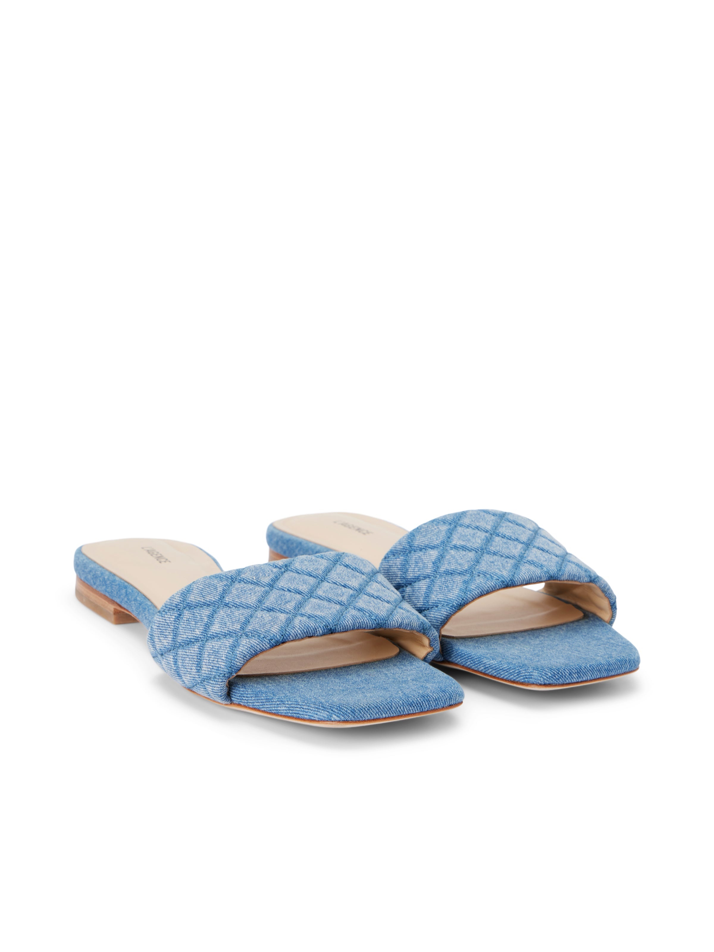 Aloise Denim Slide Sandal - 2