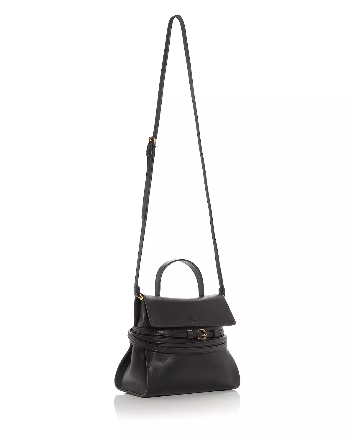 Tie Me Leather Shoulder Bag - 4