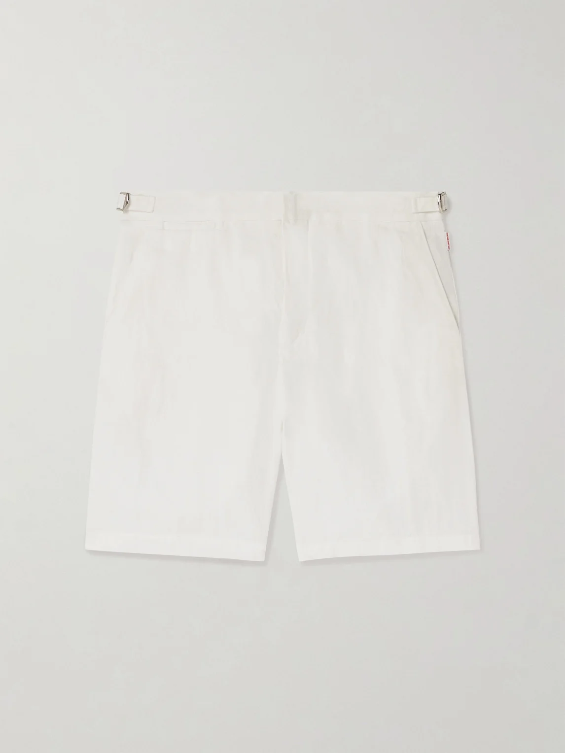 Norwich Straight-Leg Linen Shorts - 1