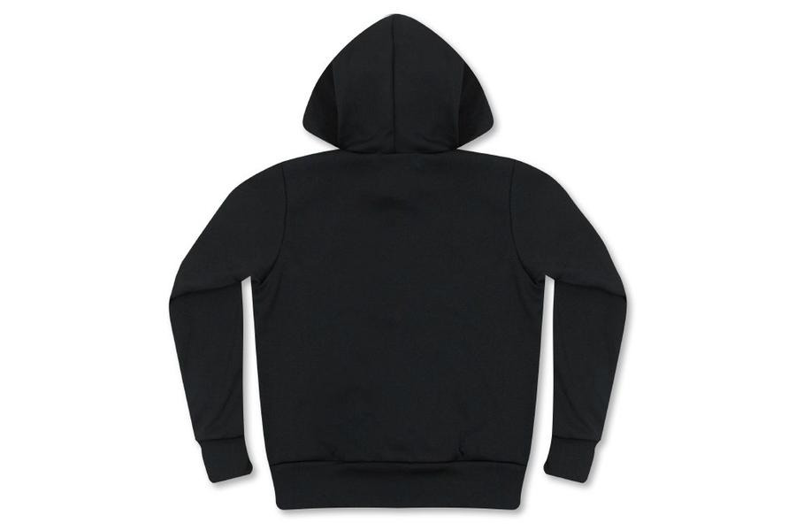 (WMNS) COMME des GARCONS PLAY No Zip Hoodie Red Heart Emblem 'Black' AZ-T173-051-1 - 2